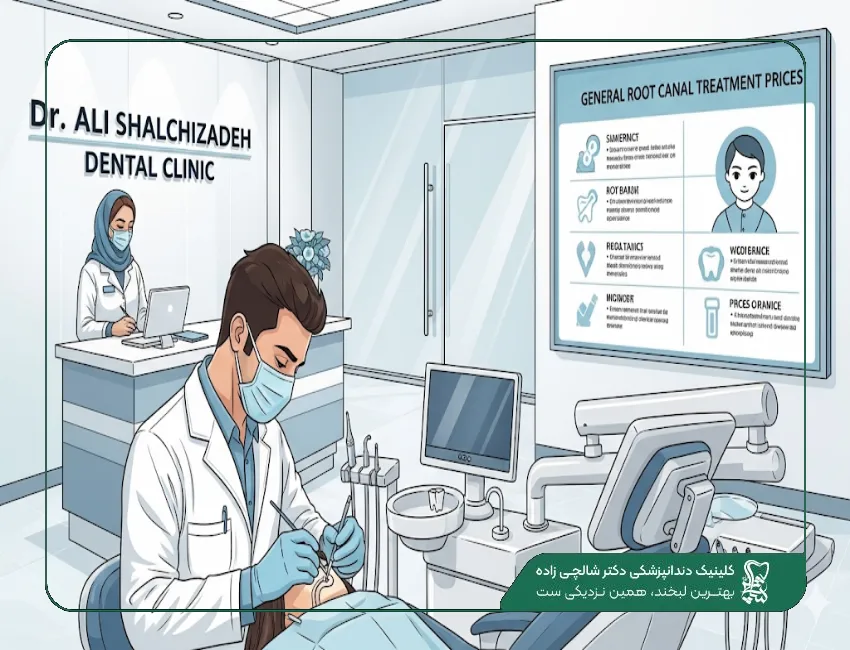 عصب کشی دندان در قیطریه